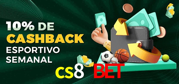 10% de bônus de cashback na cs8 bet