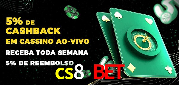 Promoções do cassino ao Vivo cs8 bet